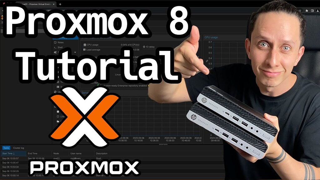 How to install Proxmox - Installation / Help - Homelabbers Hangout