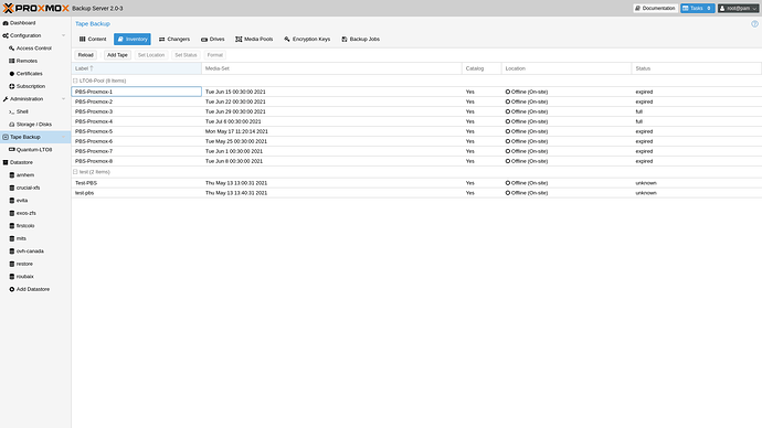 Proxmox-Backup-Server-2.0-Tape-inventory