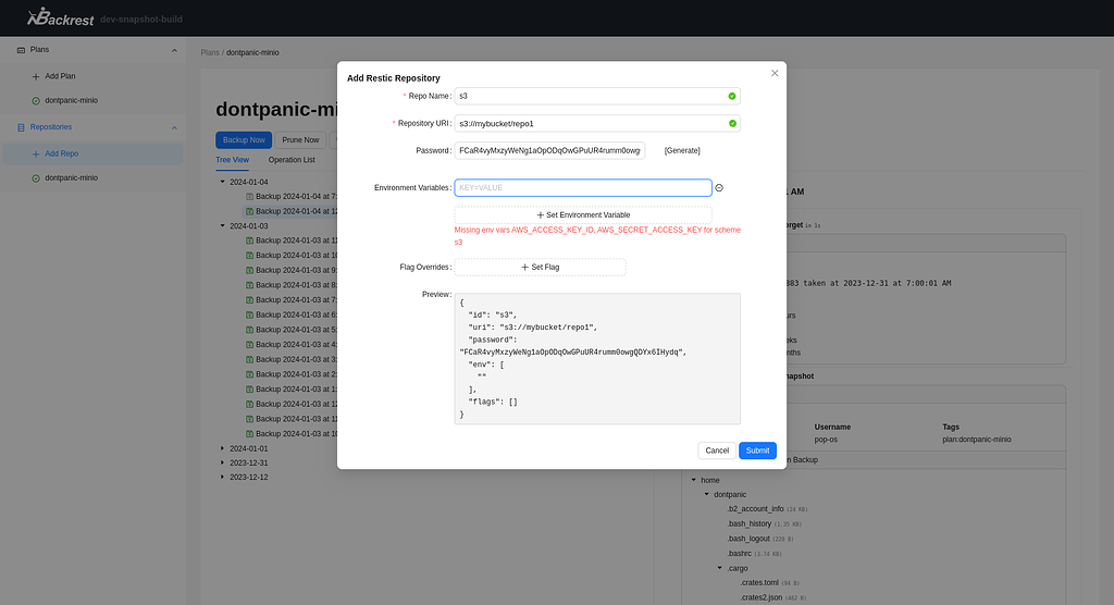 Backrest Proxmox LXC script - Miscellaneous - Homelabbers Hangout