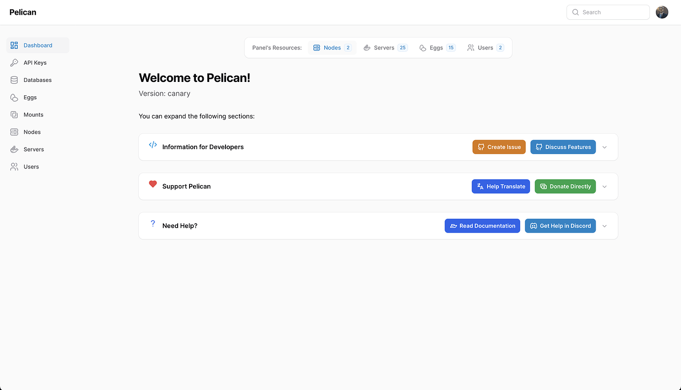 Pelican panel proxmox lxc script miscellaneous homelabbers hangout