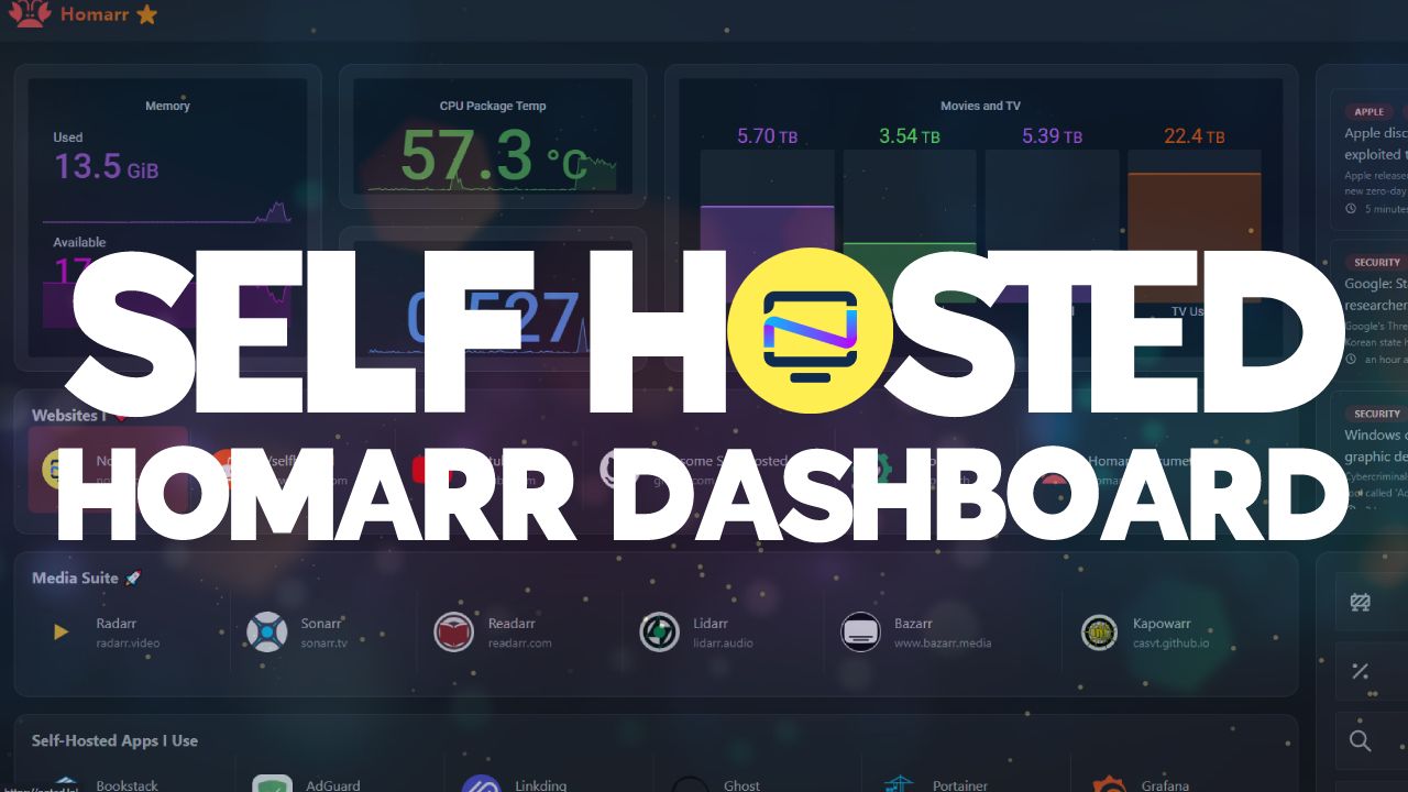 Homarr Proxmox LXC - Dashboards - Homelabbers Hangout